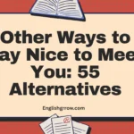 35+ Other Ways to Say “Nice to Meet You” (Polite, Professional & Friendly Alternatives)