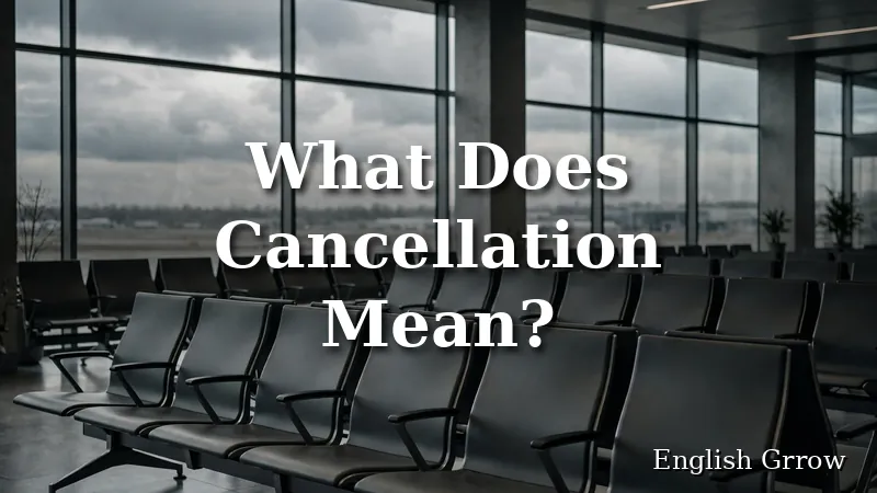 Empty airport departure lounge with a cloudy sky, where flight cancellations often happen