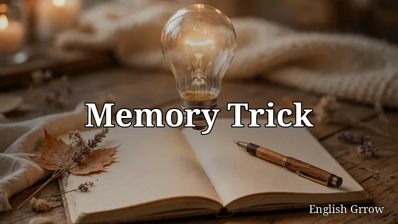 Glowing lightbulb over a notebook illustrating an easy memory trick for coach's, coaches, and coaches'