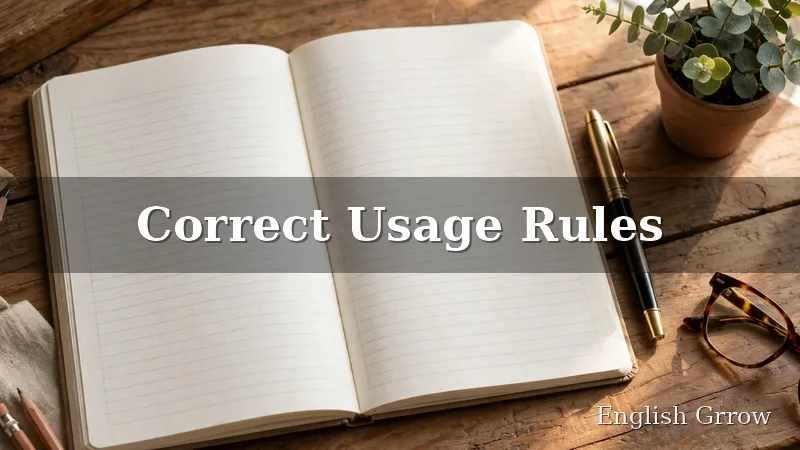 Open notebook with a fountain pen showing the rules for singular and plural possessive apostrophes