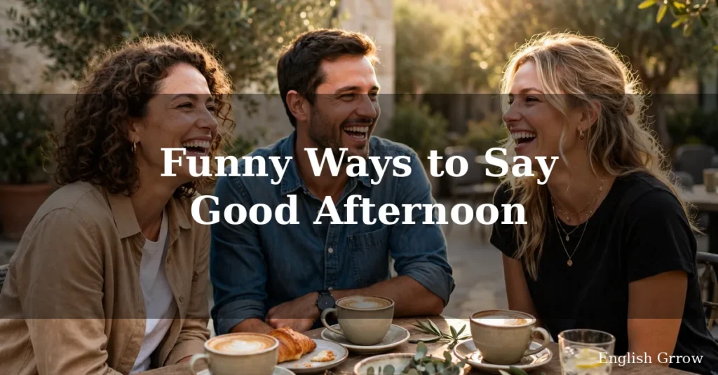 27 Funny Ways to Say Good Afternoon: Funny & Creative Ways to Say It (2026)