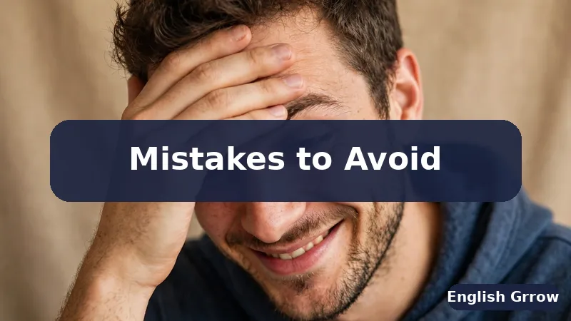 Person facepalming with an embarrassed grin as a warning about humor mistakes