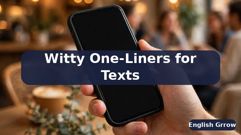 Hand holding a smartphone in a cafe, ready to send a witty congratulatory text
