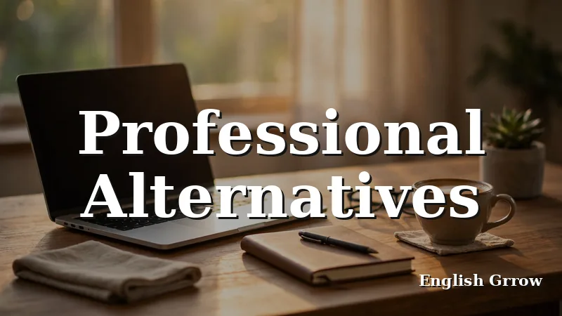 Professional alternatives to appreciate your help for business emails and workplace communication