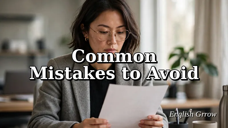 Professional reviewing a document, illustrating common mistakes to avoid when replacing by the way