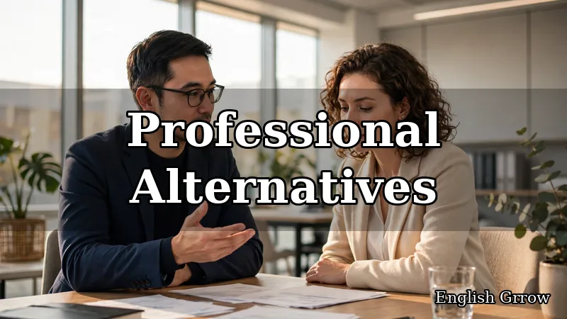 Two professionals having a calm and polite discussion over documents in a bright office