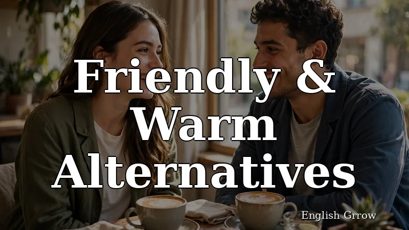 Two friends chatting warmly over coffee in a sunny cafe, illustrating friendly alternatives to I appreciate it