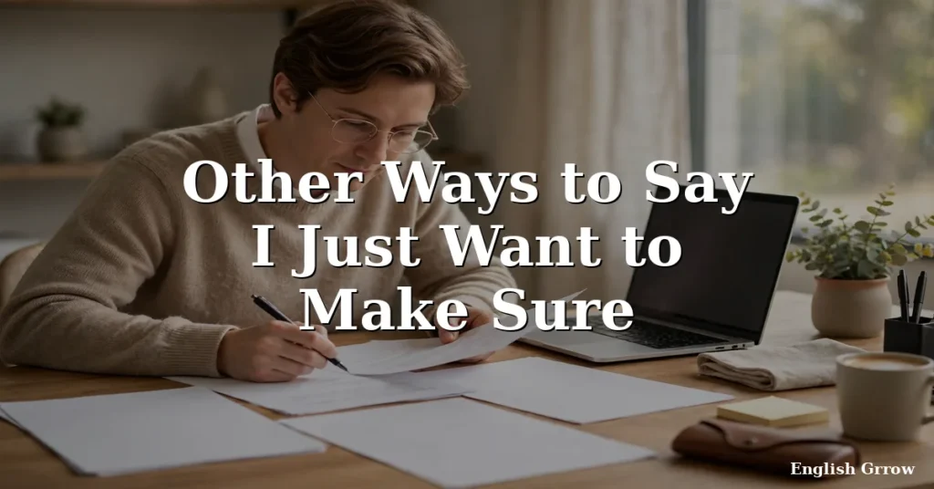 Professional checking documents carefully before confirming a plan at work