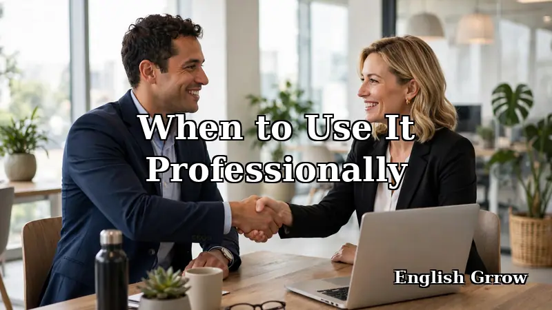Two business professionals shaking hands in a bright modern office