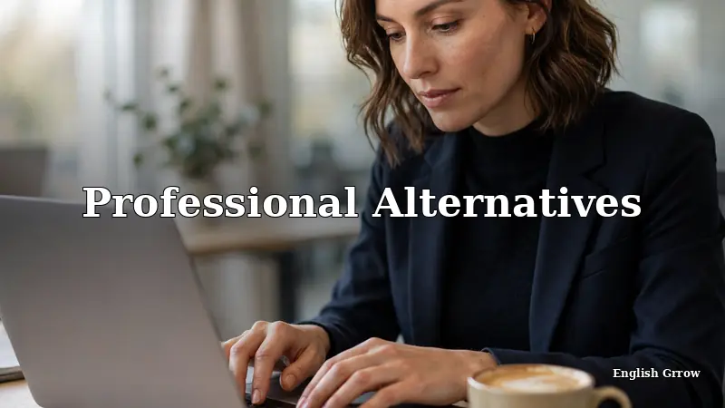 Professional alternatives to asking for help in a business setting