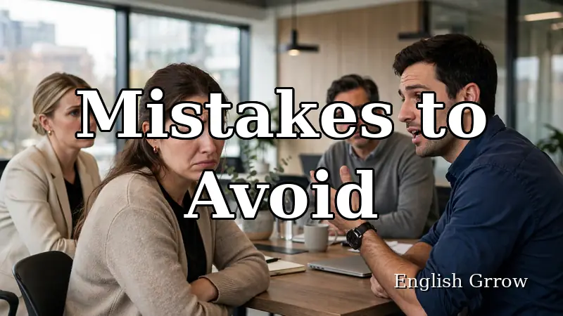 Common mistakes to avoid when saying I understand your point of view