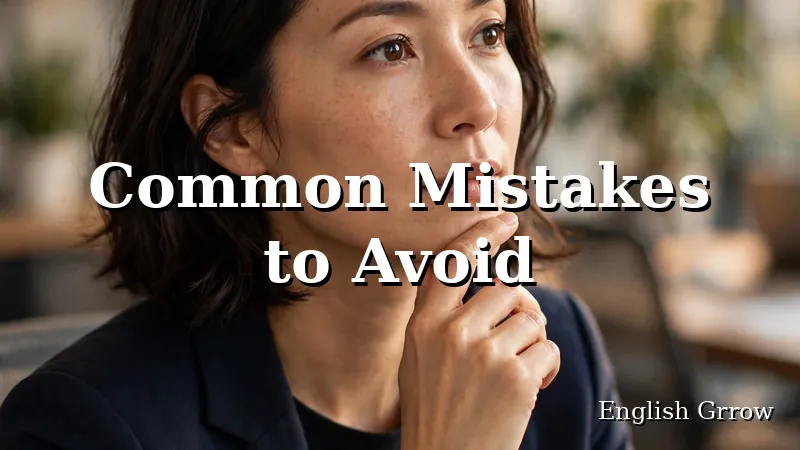 A thoughtful business woman pausing to consider her wording, illustrating common mistakes to avoid in professional communication