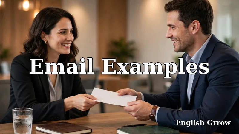 Writing a professional business email with a polished contrast phrase