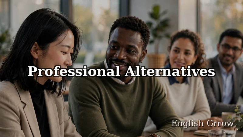 Business professionals discussing appreciative workplace phrases during a warm meeting