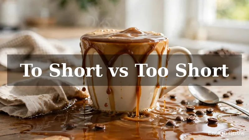 An overflowing cup showing the idea of too much, which explains the meaning of too